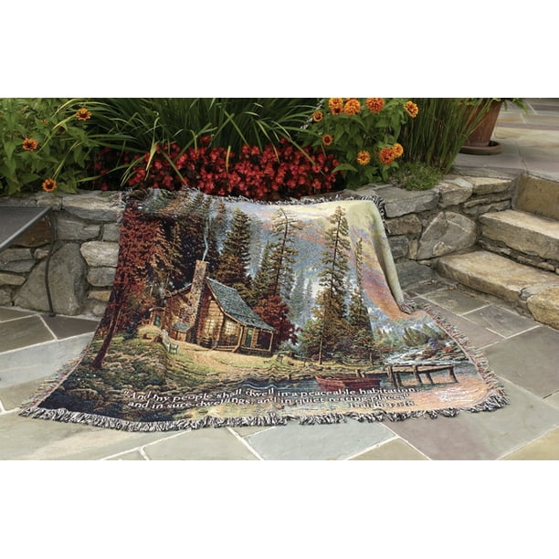 St Thomas Medallion Red Green 60 x 50 Inch Plush Polyester Christmas Throw Blanket St Thomas Medallion Red Green 60 x 50 Inch Plush Polyester Christmas Throw Blanket